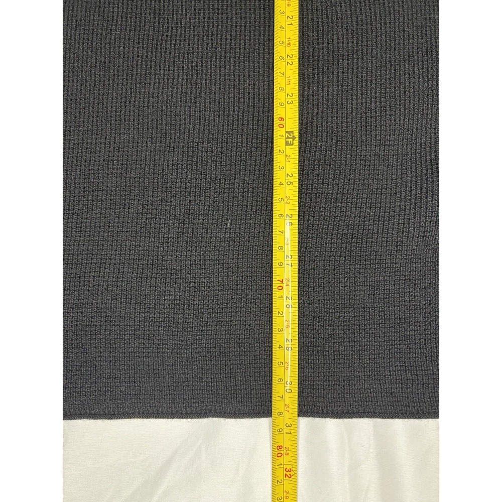 G/FORE Golf Sweater XL Men Onyx Black Waffle Knit Merino Wool V-Neck NWT‎ $295 - Picture 7 of 8